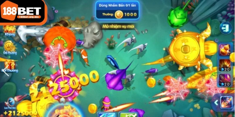 Bắn cá H5 - Săn thưởng hiệu quả với kinh nghiệm từ cao thủ 2 Bắn cá H5 tại 188BET được đánh giá cao và yêu thích trong cộng đồng bet thủ